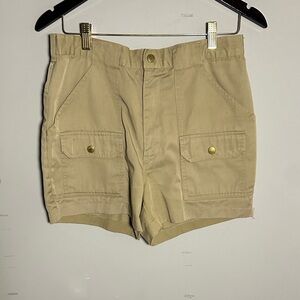 Woolrich Tan vintage Cargo Women's Shorts